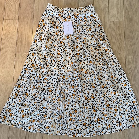 Wayf Print Midi Skirt - Picture 1 of 5